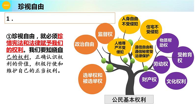 7.2+自由平等的追求+课件-2022-2023学年部编版道德与法治八年级下册 (1)第7页