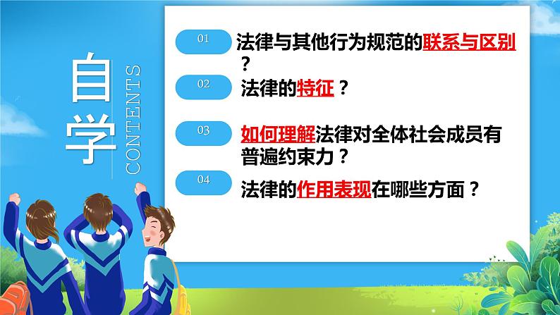 2022-2023学年部编版道德与法治七年级下册9.2 法律保障生活 课件第3页