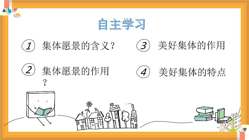 2022-2023学年部编版道德与法治七年级下册8.1 憧憬美好集体 课件03