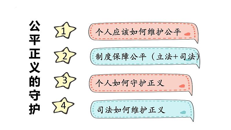 2022-2023学年部编版八年级道德与法治下册8.2  公平正义的守护3课件PPT第3页