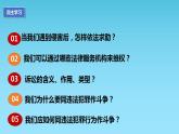 部编版8上道德与法治第五课第三框《善用法律  》课件+教案