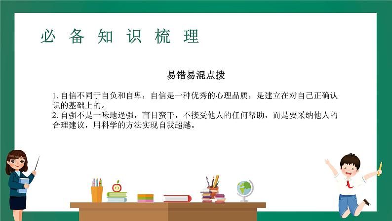 2023中考解读 道德与法治 第四课时 自信自强 青春有格课件PPT第6页