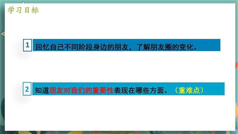 七上4.1 和朋友在一起第4页