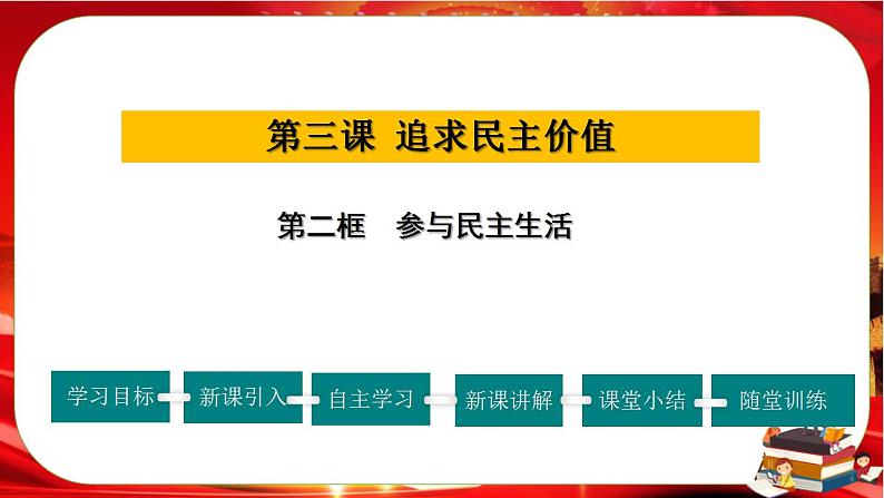 3.2《参与民主生活》课件PPT第1页