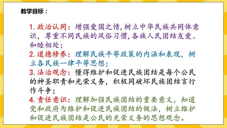【核心素养】部编版道德与法治九年级上册7.1促进民族团结 课件+视频素材03