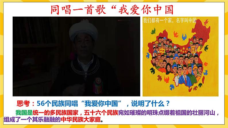 【核心素养】部编版道德与法治九年级上册7.1促进民族团结 课件+视频素材07