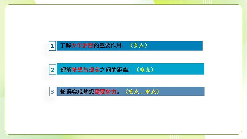 人教部编版道德与法治七年级上册 1.2 少年有梦 ppt课件第3页