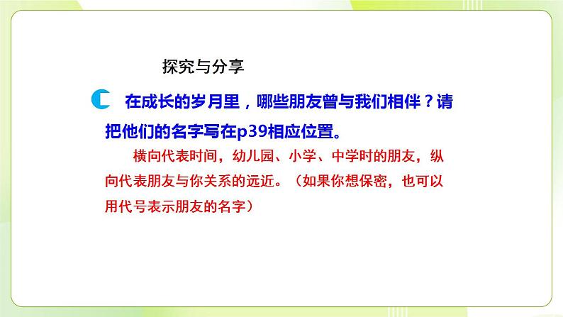 人教部编版道德与法治七年级上册 4.1 和朋友在一起 ppt课件06