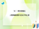 人教部编版道德与法治七年级上册 10.1 感受生命的意义 ppt课件