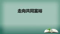 初中政治 (道德与法治)人教部编版九年级上册走向共同富裕背景图ppt课件