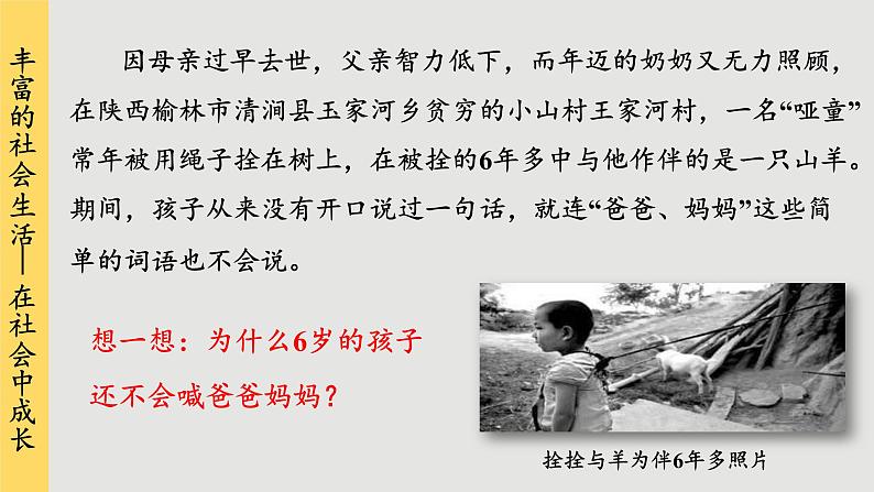 人教版道法八上 1.2 在社会中成长（课件PPT）02