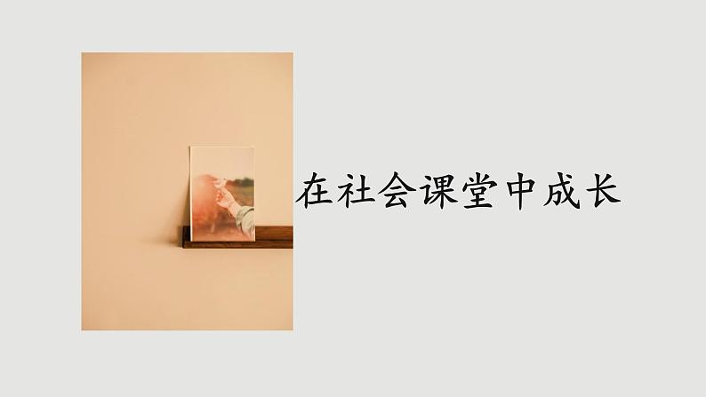人教版道法八上 1.2 在社会中成长（课件PPT）04