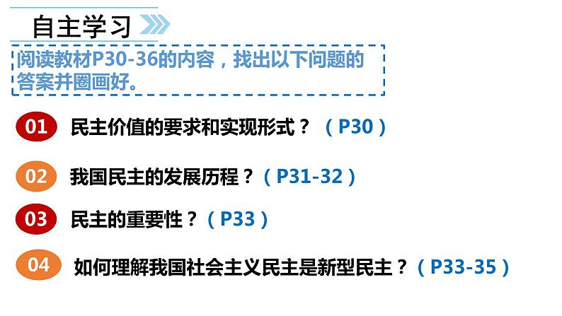 3.1 生活在新型民主国家  课件-2022-2023学年部编版道德与法治九年级上册第3页