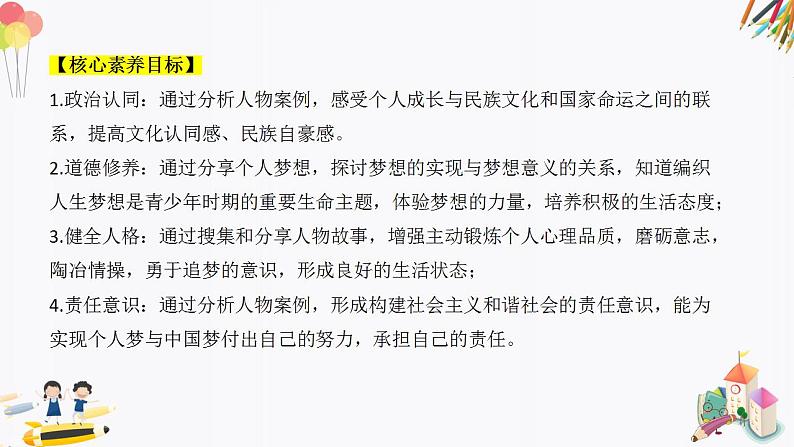 部编版初中道德与法治七年级上册1.2《少年有梦》PPT课件第4页