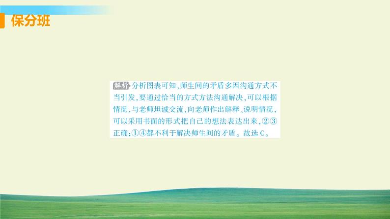 道德与法治七年级上册第六课 师生之间 第二框 师生交往课件+教案+习题课件+预习题+课后作业08