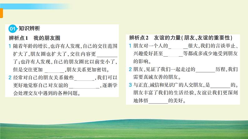 道德与法治七年级上册第二单元 友谊的天空专题 2 共话友谊课件PPT第2页