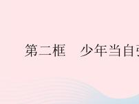 初中政治 (道德与法治)人教部编版九年级下册少年当自强作业ppt课件