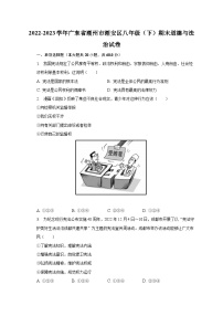 2022-2023学年广东省潮州市潮安区八年级（下）期末道德与法治试卷（含解析）