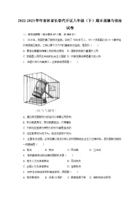 2022-2023学年吉林省长春汽开区八年级（下）期末道德与法治试卷（含解析）