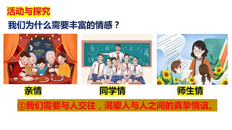 5.1我们的情感世界 课件 2022-2023学年部编版道德与法治七年级下册第3页