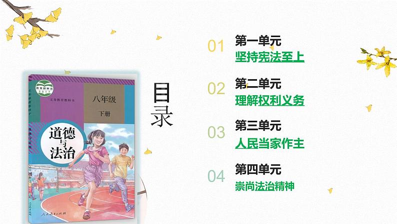 全册知识点总结 课件 2022-2023学年部编版道德与法治八年级下册02