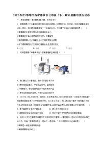 2022-2023学年江西省萍乡市七年级（下）期末道德与法治试卷（含解析）