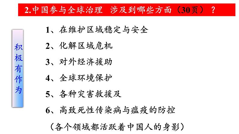 2022-2023学年部编版道德与法治九年级下册 3.1 中国担当 课件第4页