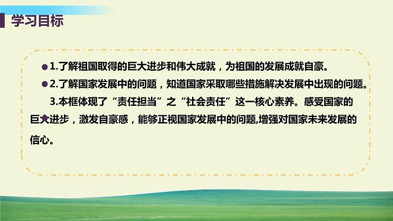 道法八年级上册第十课 建设美好祖国 第一框 关心国家发展教学课件+习题课件03