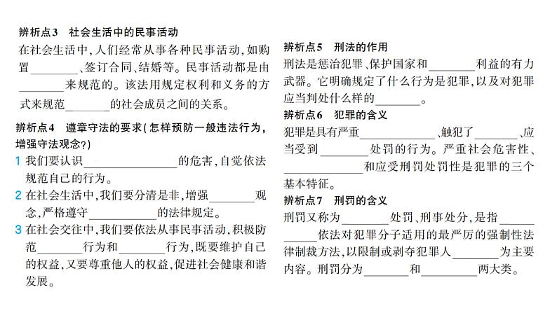 道法八年级上册专题 3  做守法好公民 远离违法犯罪课件PPT第2页