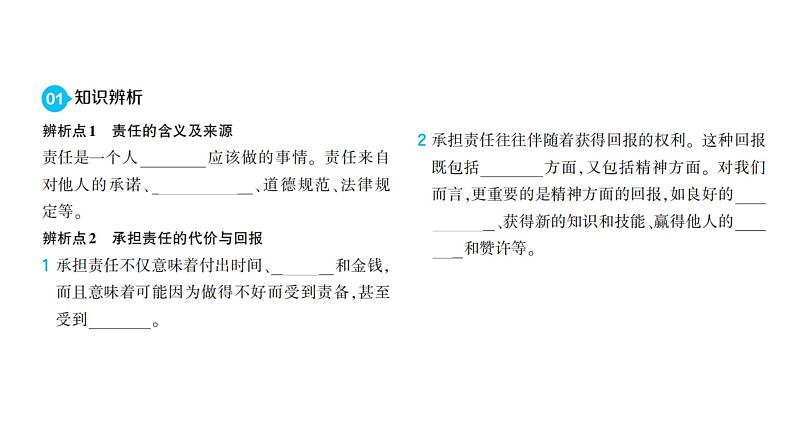 道法八年级上册专题4  勇担社会责任 服务奉献国家课件PPT第1页