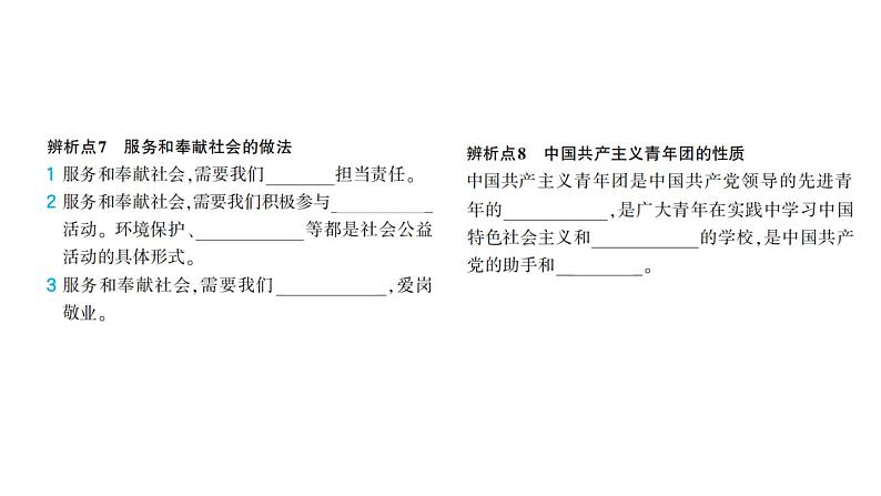 道法八年级上册专题4  勇担社会责任 服务奉献国家课件PPT第4页