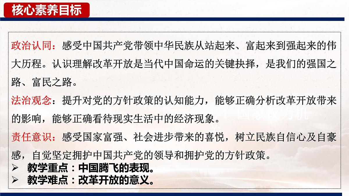2023-2024学年部编版道德与法治九年级上册 1.1 坚持改革开放 课件第4页