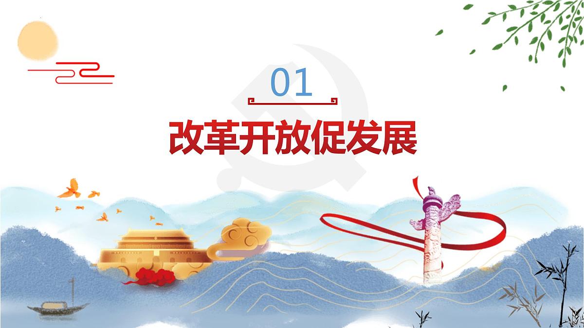 2023-2024学年部编版道德与法治九年级上册 1.1 坚持改革开放 课件第6页