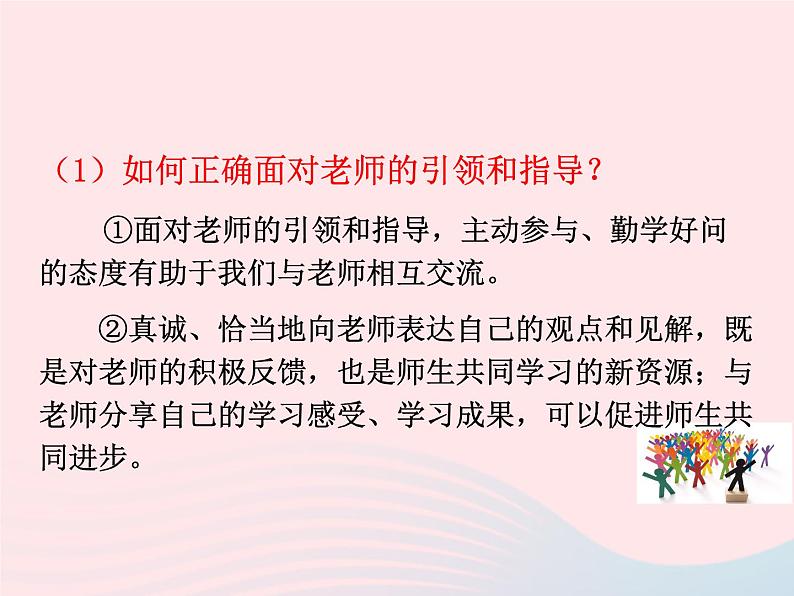 第三单元师长情谊第六课师生之间第2框师生交往课件（部编版七上）04