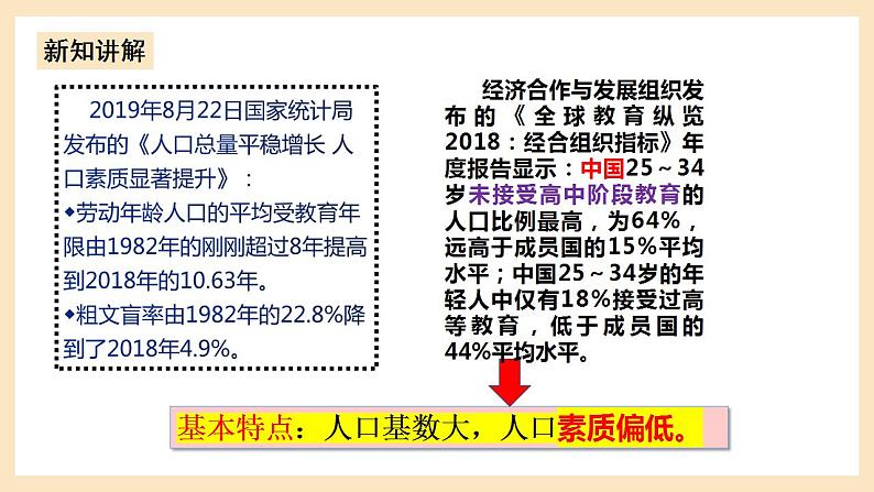 部编版道德与法治九上6.1《正视发展挑战》课件+教案06