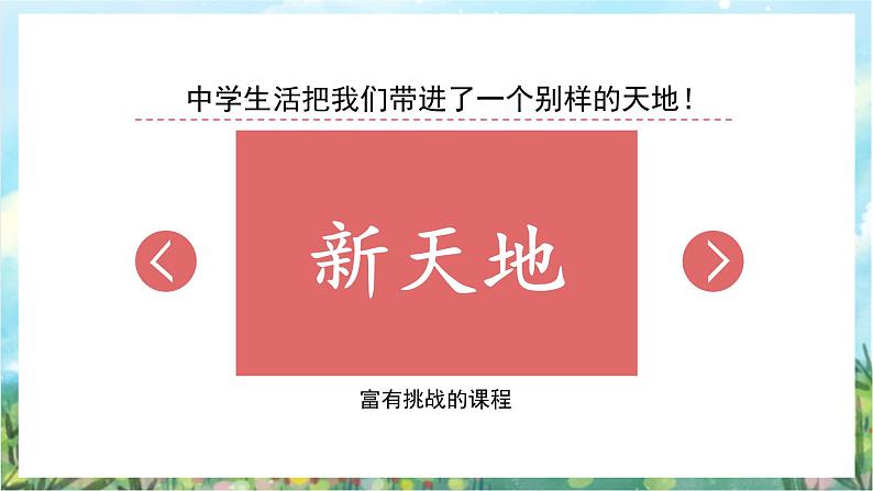 人教部编版道德与法治七年级上册1.《中学时代》 课件+教案07