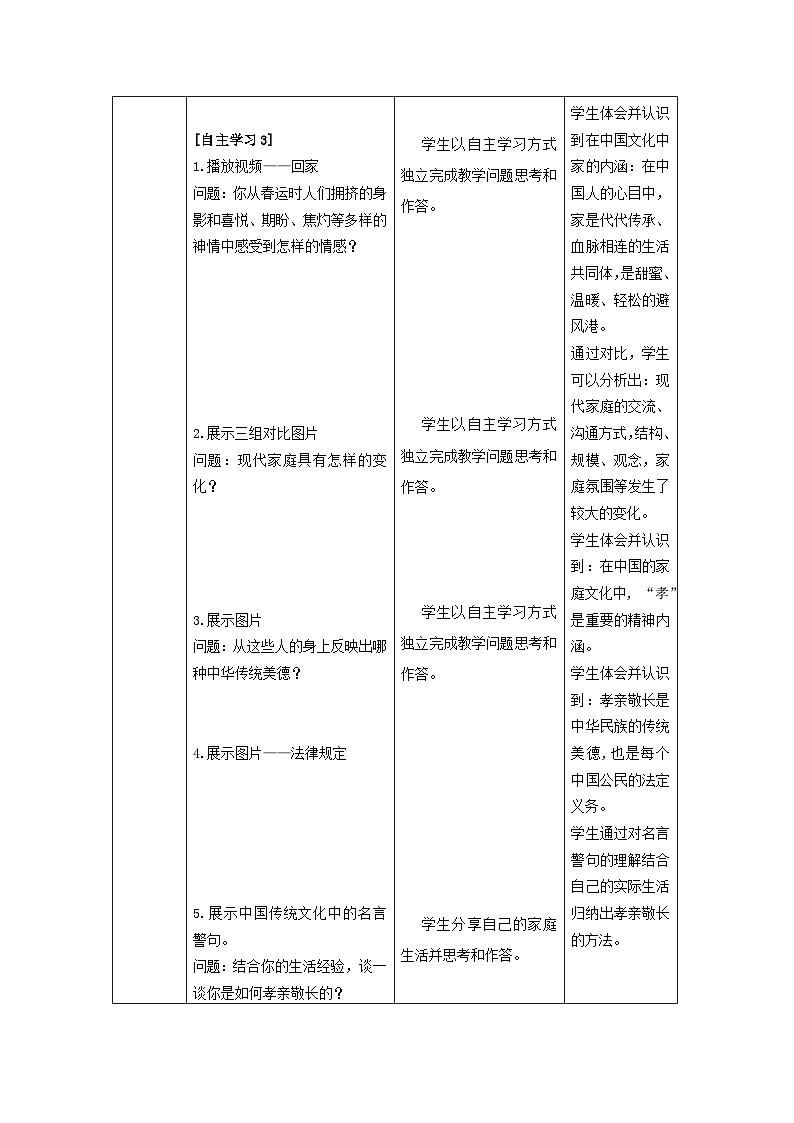 人教部编版道德与法治七年级上册7.《亲情之爱》 课件+教案03