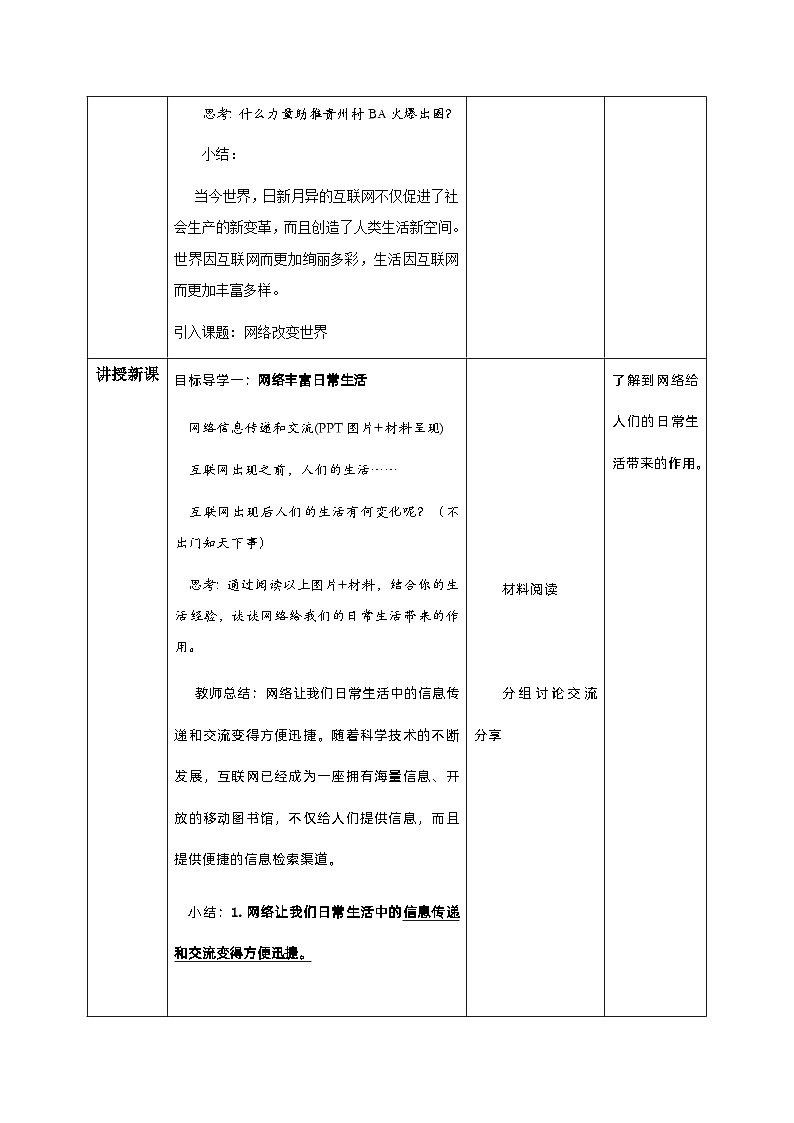 部编版道德与法治八年级上册 2.1 网络改变世界 同步课件+教案+同步练习+导学案02