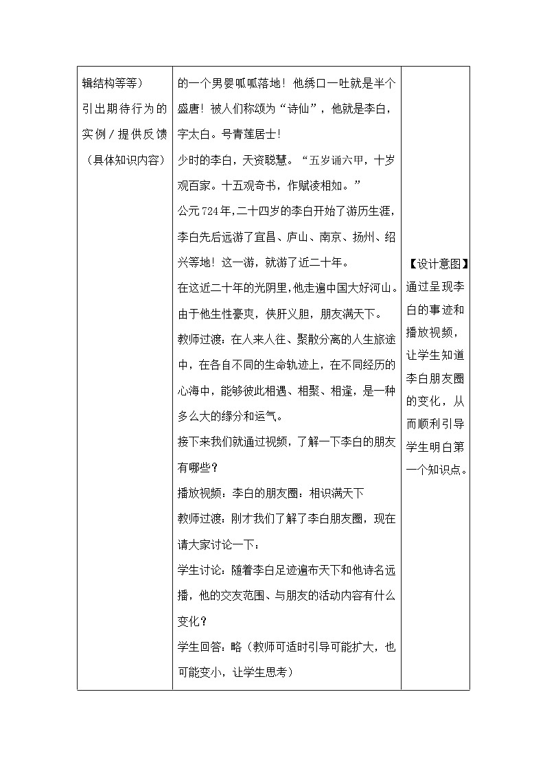 【同步教案】部编版道德与法治七年级上册--4.1 和朋友在一起  教案（表格式）03
