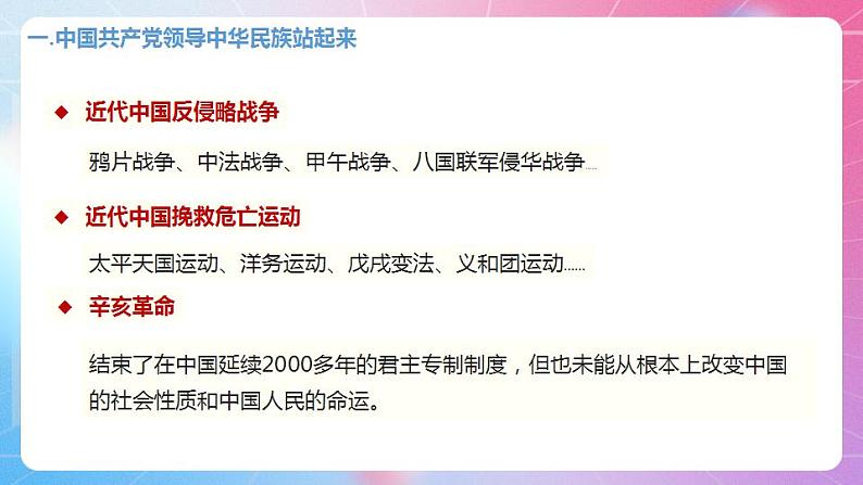 中华民族大团结道法初中全一册 第12课+党的领导+根本保证 课件+教案07