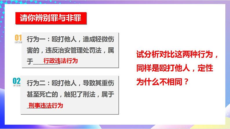 人教部编版八年级道德与法治上册 5.2《预防犯罪》 课件+同步教案+视频资料06