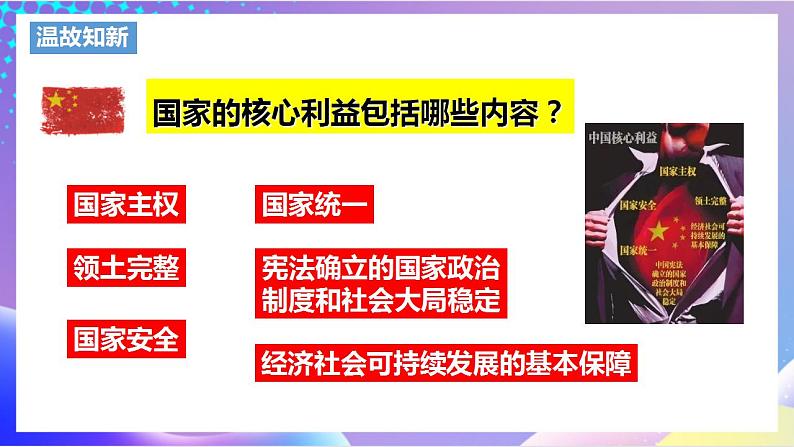 人教部编版八年级道德与法治上册 8.2《坚持国家利益至上》 课件+同步教案+视频资料02