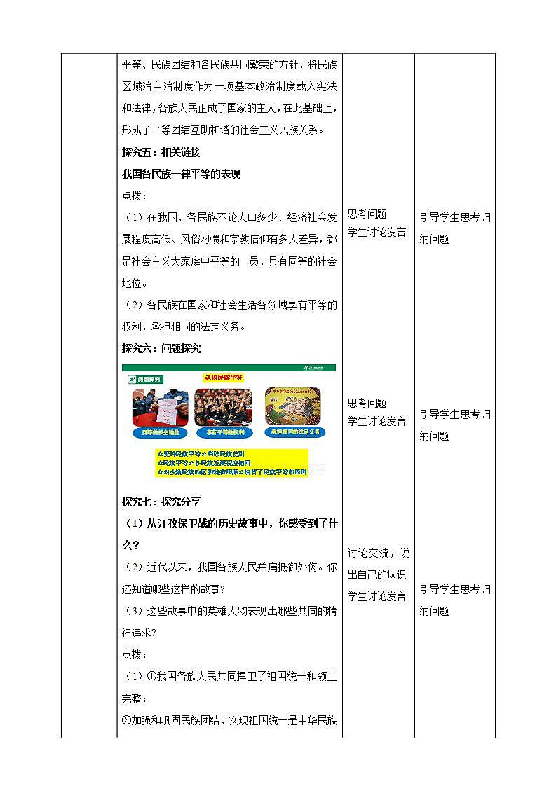 【核心素养】人教部编版道法九上 9.7.1《促进民族团结》课件+教案+学案+练习+素材03