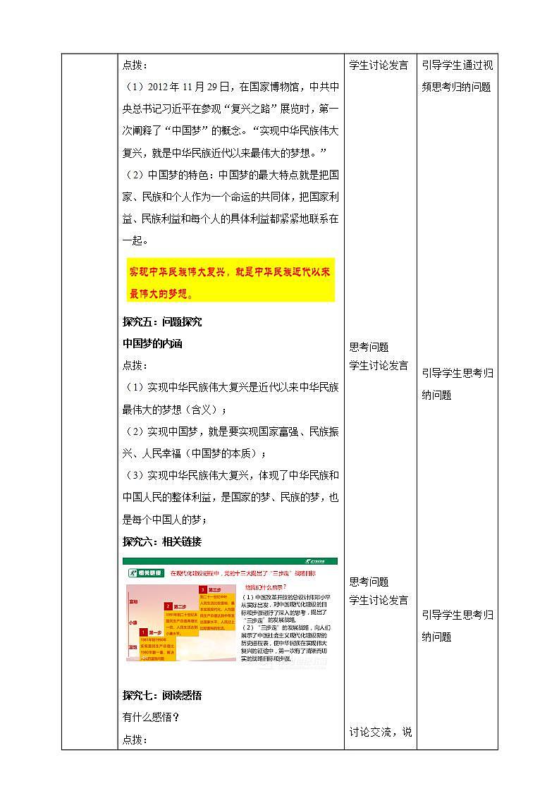 【核心素养】人教部编版道法九上 9.8.1《我们的梦想》课件+教案+学案+练习+素材03