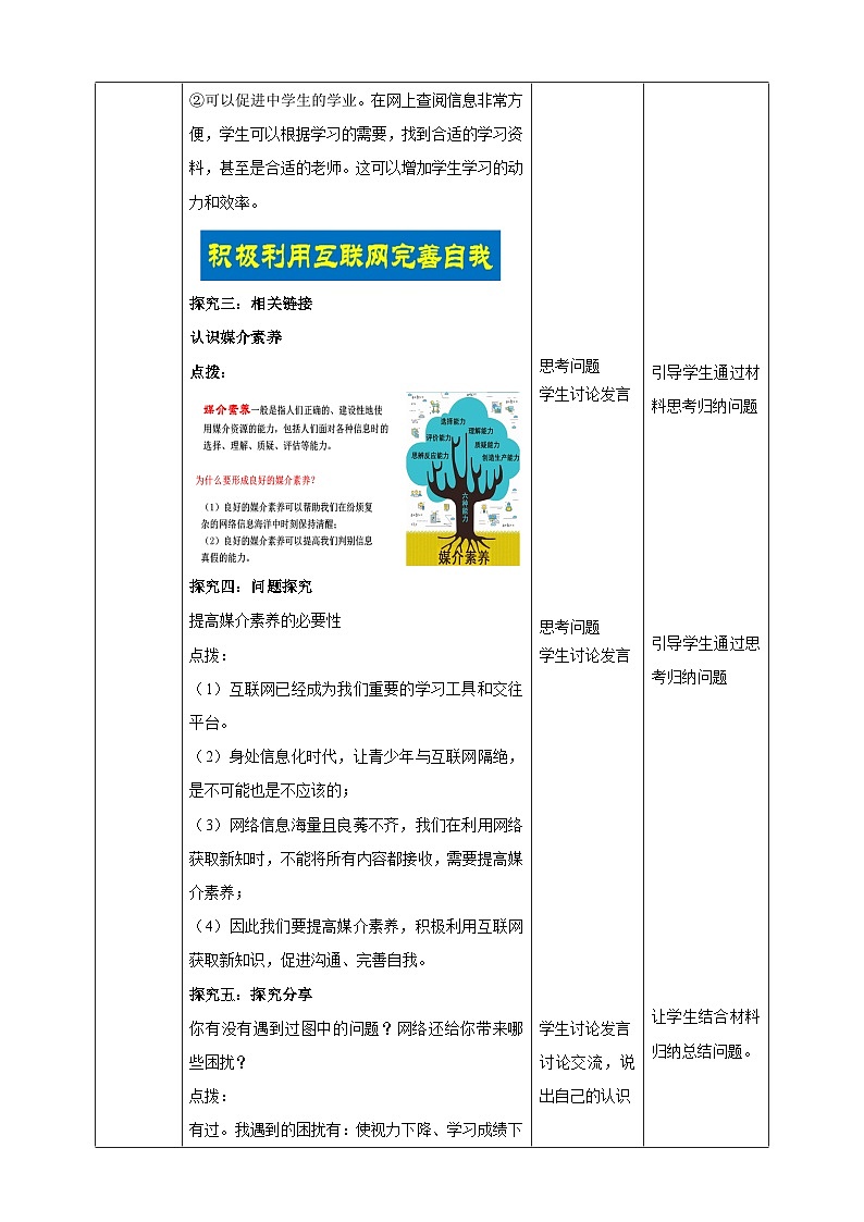 【核心素养】人教部编版道法八上 8.2.2《合理利用网络》课件+教案+学案+练习+素材03