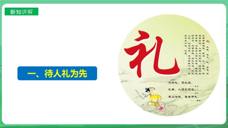 【核心素养】人教部编版道法八上 8.4.2《以礼待人》课件+教案+学案+练习+素材05