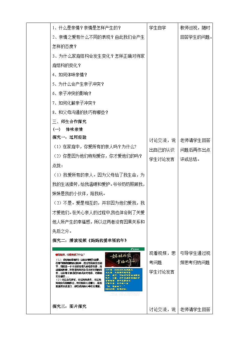 【核心素养】人教部编版道法七上 7.7.2《爱在家人间》课件+教案+学案+练习+素材02