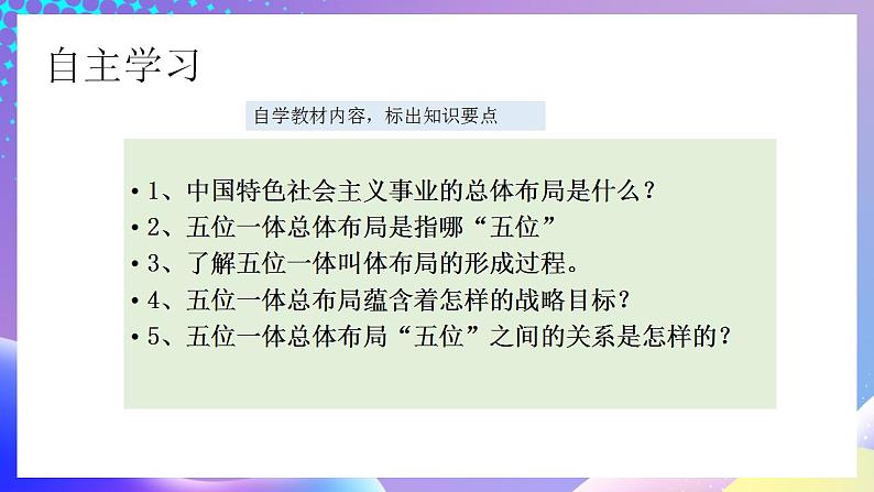 习近平新时代中国特色社会主义思想初中学生读本 3.1 统筹推进“五位一体”总体布局  课件+教案+素材04