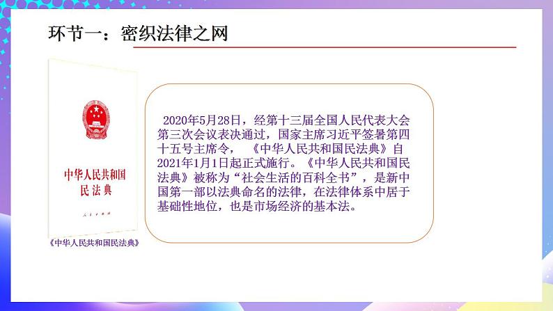 习近平新时代中国特色社会主义思想初中学生读本 5.2 密织法律之网和强化法治之力  课件+教案+素材06