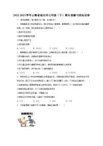 2022-2023学年云南省迪庆州七年级（下）期末道德与法治试卷（含解析）